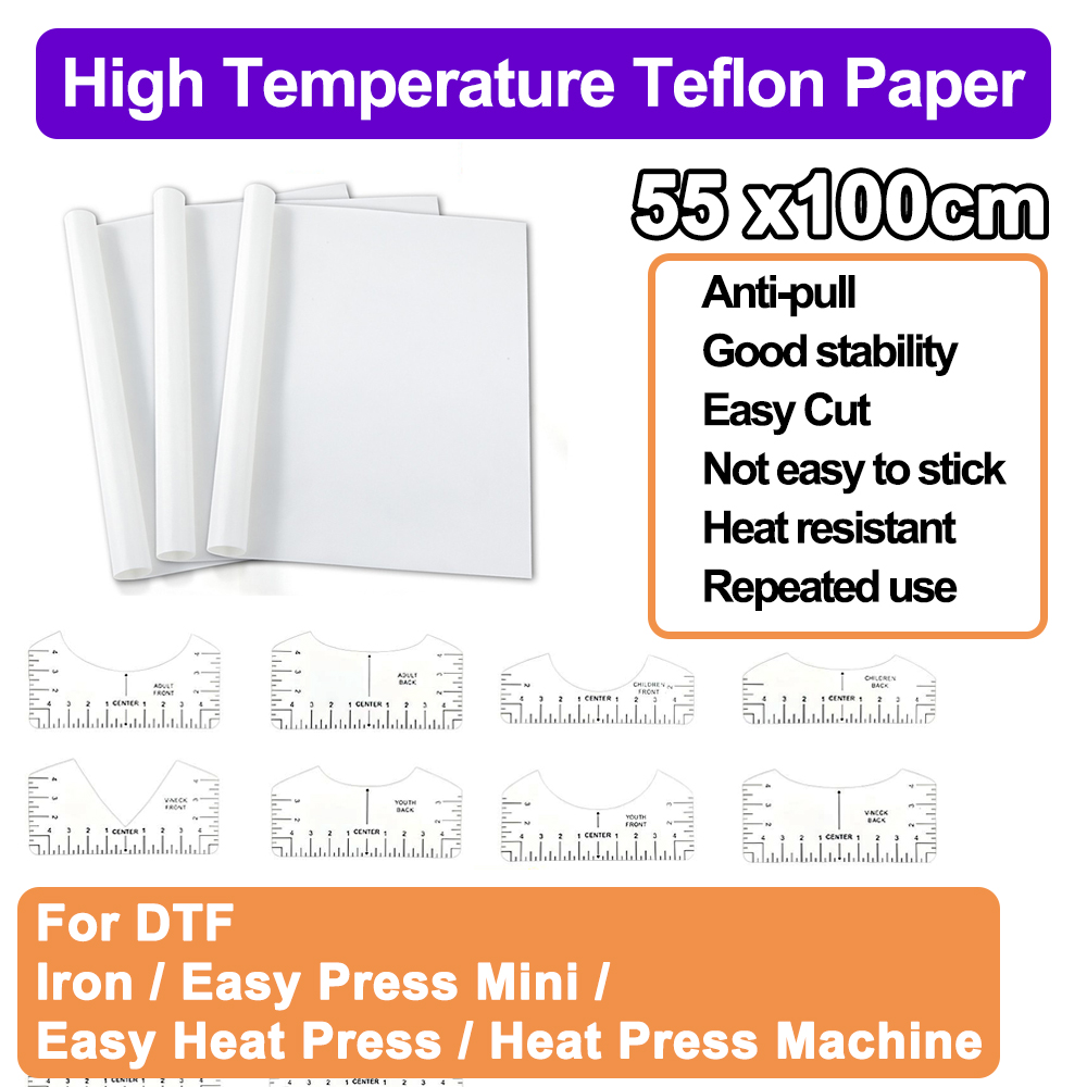 Commercial Printing Press - Teflonning High Temperature Resistant Paper For