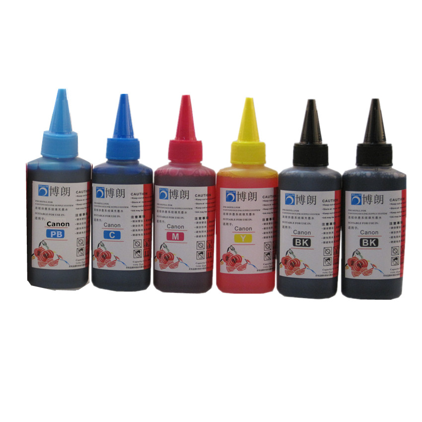 Sublimation Ink 100Ml - Universal 6Color dye refill ink kit