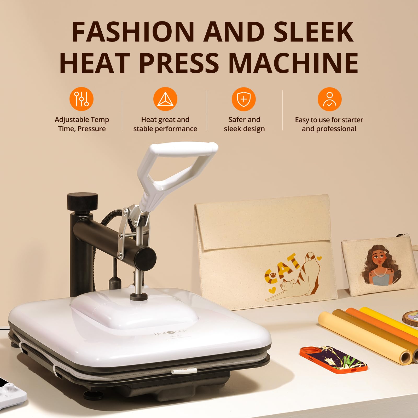 HTVRONT Heat Press Machine for - Commercial Printing Press review and price