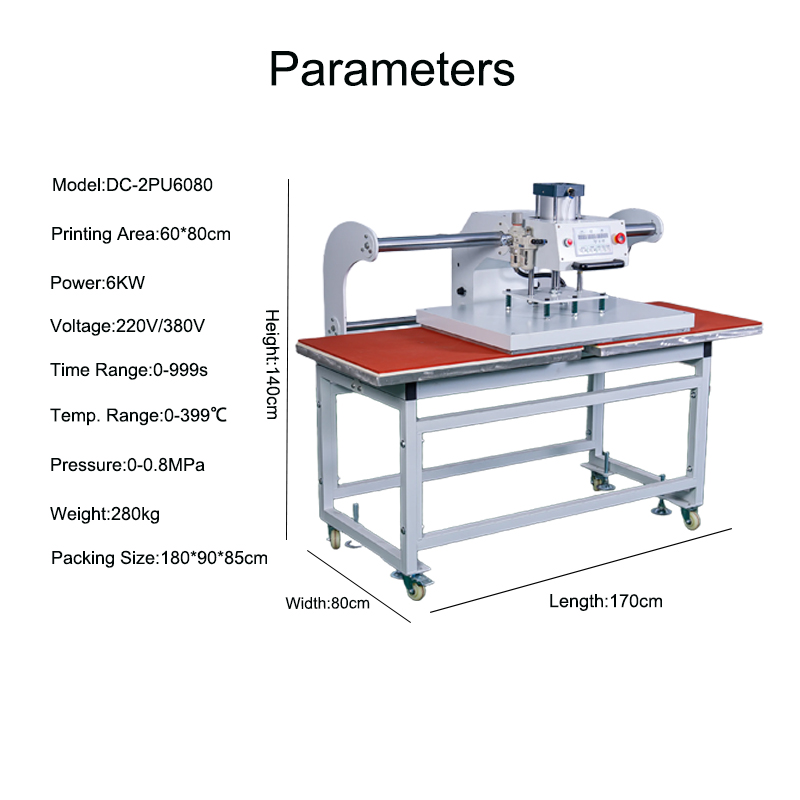 Double Station 60x80cm Transfe - Commercial Printing Press review and price